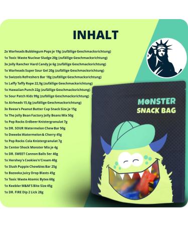 30 American Sweets Gift Box - XXL Mix of Trending TikTok Candy for Parties & Special Occasions - Buy Online on GoSupps.com