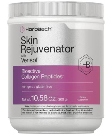 Horb ach Skin Rejuvenator with Verisol 10.58 oz | Bioactive Collagen Peptide Powder | Types I and III | Non GMO Gluten Free Supplement