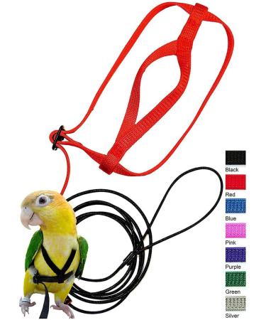 Buy Mifive Adjustable Pet Bird Dishes & Leash - Anti-Bite Training Rope for Parrots | International Shipping Available - Buy Online on GoSupps.com