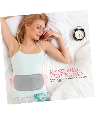 Ipetboom 1Set Menstrual Heated Belt with Heating Settings Portable Waist Wrap for Cramps Relief Back and Stomach Discomfort for Women During Menstruation and Daily Use - Buy Online on GoSupps.com