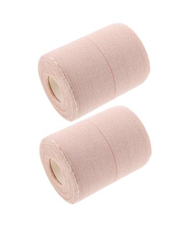 BESPORTBLE 2 Rolls Athletic Tape Sports Tape Sports Wrap Wrist Tape Cohesive Wrap Self Adhesive Wrap Adhesive Tape Cotton Band High Viscosity