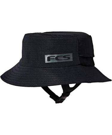 FCS Essential Surf Bucket Hat Black Large - Sun Protection for Surfers - Buy Online on GoSupps.com