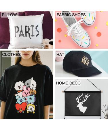 HTV Heat Transfer Vinyl Bundle - 36 Pack of 12x10 Iron On Vinyl in 27 Colors with Accessories for Cricut, Silhouette, Heat Press - Buy Online on GoSupps.com