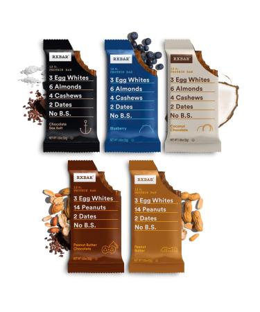 RXBAR Variety Pack - 30 Pack of 1.83 oz Gluten Free Protein Bars - Buy Online on GoSupps.com