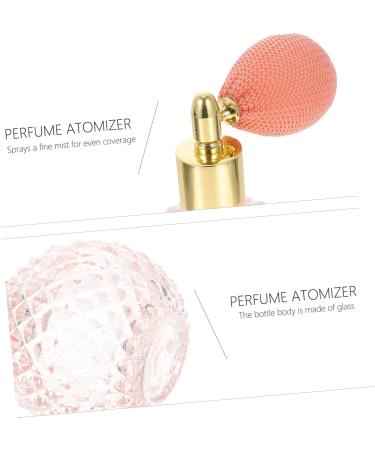 FRCOLOR Air Bag Spray Bottle Crystal Glass Travel Essential Oil Bottle Old Fashioned 6x6cm Pink - Buy Online on GoSupps.com