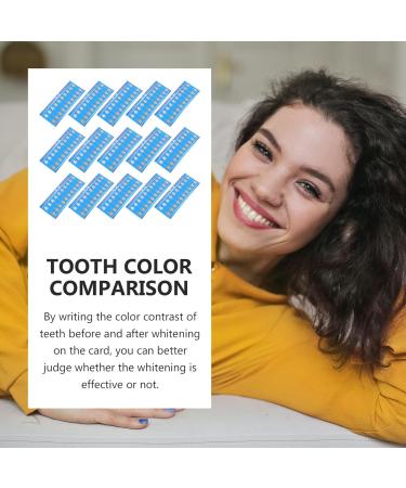 50 Pieces Tooth Coloring Card Set - Teeth Whitening Veneers & Tools for Brightening | Dental Whitening Products - Buy Online on GoSupps.com