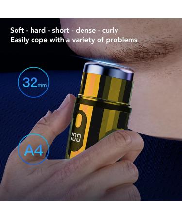 Electric Beard Trimmer Type C Wet Dry Use Low Noise Compact and Portable Beard Clipper for Men - Buy Online on GoSupps.com