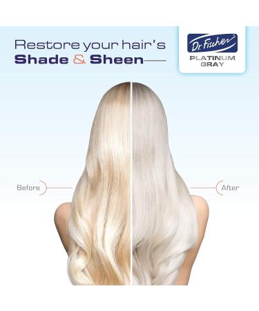 Dr. Fischer Purple Hair Mask for Silver, Blonde, Bleached & Color Treated Hair - Brassiness Toner (10.14 oz) - Buy Online on GoSupps.com