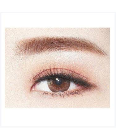 PiurUf Eyeliner Waterproof Four-Eye Eyeliner Pen with Claw Tip Natural Eyebrow Tint Fork Tip Pencil Eyebrow Tattoo Durable Easy to Use Cosmetics Eyeliner Black (Red Brown)