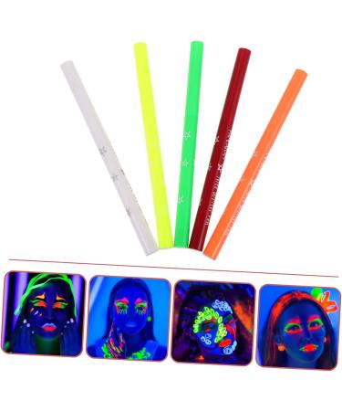 IWOWHERO 5pcs Halloween Paint Pen Eyeliner Pen Eye Liner Fluorescence Liner Fluorescence Eyeliner Plastic - Buy Online on GoSupps.com