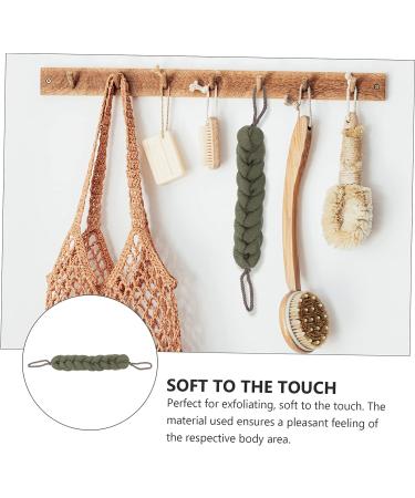 FOMIYES Strip Loofah Bath Scrubber - Soft Body Sponge for Skin Brushing and Exfoliation - 28X6cm - Buy Online on GoSupps.com