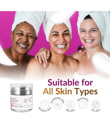 Nasola Hibiscus and Honey Firming Cream Skin Tightening Moisturizer for Neck Face & Body Anti-Wrinkle with Collagen 1.85 oz / 55ml - Buy Online on GoSupps.com