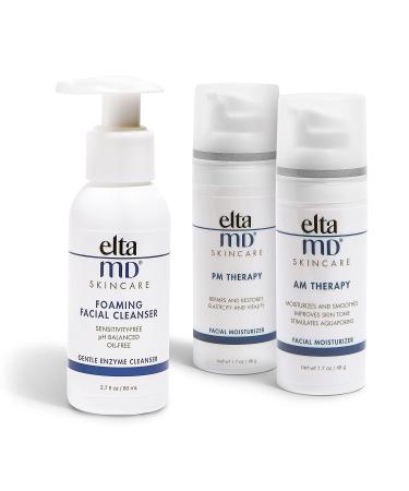 EltaMD Foaming Facial Cleanser 7 oz Pump - Exfoliating & Oil-Free Face Wash for All Skin Types - Buy Online on GoSupps.com