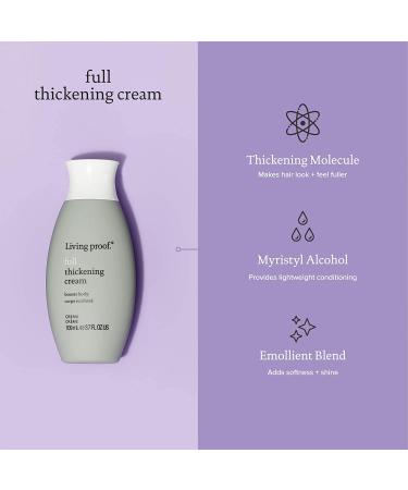 Living Proof Full Thickening Cream 3.7 Fl Oz - Volumizing Hair Styling Product - Buy Online on GoSupps.com