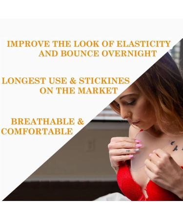 PHCOMRICH 2 PACKS Chest wrinkle pads 100% Medical Grade Silicone Decollette Pads for Prevent and Eliminate Chest Wrinkles Anti-Aging Pads Women - Buy Online on GoSupps.com