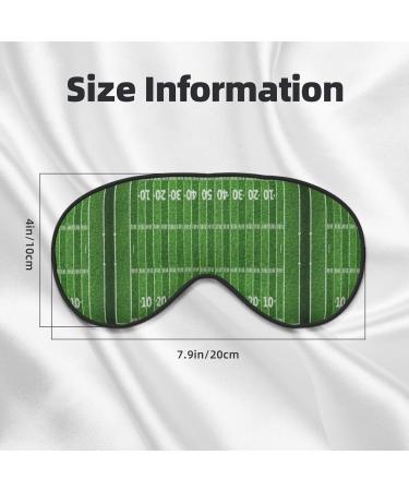 Shop Double-Sided Eye Mask | Unisex American Football Field Sleep Shade | Comfortable Sleeping Mask for Better Sleep - Buy Online on GoSupps.com
