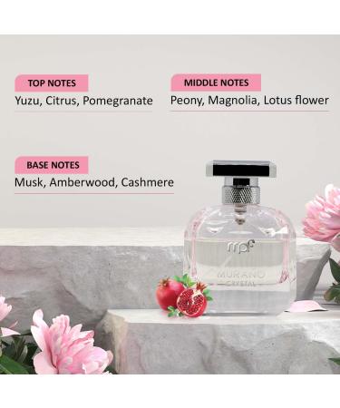 AARVVINTA CRAFT Murano Crystal Edp For Women || 100 ml || Strong & Long Lasting Fragrance | Gift for Her - Buy Online on GoSupps.com