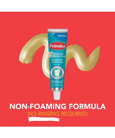 Petrodex Dental Kit for Cats Malt Flavor Toothpaste 2.5 Oz 70.87 g (Pack of 1) - Buy Online on GoSupps.com