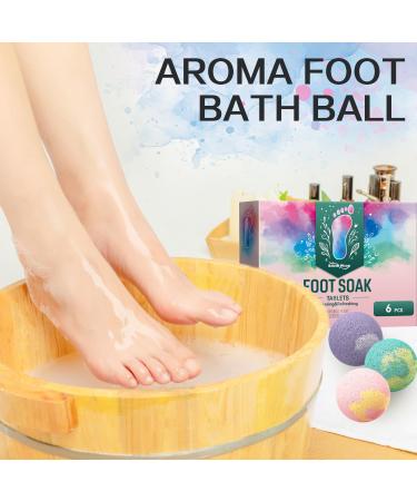 MagiSel Foot Bath Bombs Essential Oil Foot Bath Aromatic Bath Ball Football with Bubbles Bath Balls to Eliminate Odours Foot Cleaning Balls Bath Balls for - Buy Online on GoSupps.com