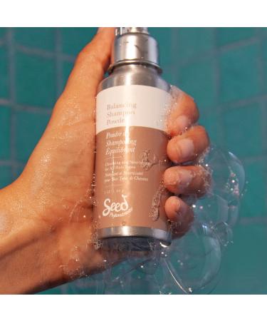 Natural Balancing Shampoo Powder - Sustainable Vegan Clean Beauty | 2 oz (60 g - Buy Online on GoSupps.com