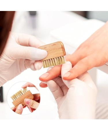 Fingernail Brush Stiff Bristles Nail Scrub Brush Toenail Brush Fingernail Brush for Men Nail Cleaner Brush Finger Nail Brush Nail Scrubber Brush Toe Brush Tool Household Wood - Buy Online on GoSupps.com