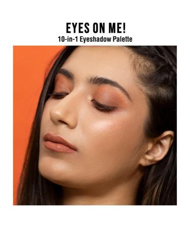 Buy Cosmetics Eyes On Me 10-in-1 Eyeshadow Palette - Beachside Peach | Intense Pigment Long-Lasting Easy Blend - International Shipping Available - Buy Online on GoSupps.com