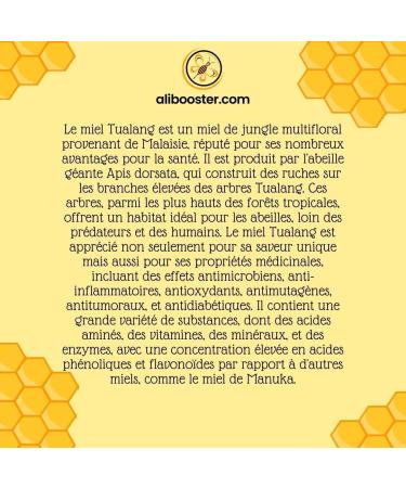 Malaysian honey MADU TUALANG moose 300g - Buy Online on GoSupps.com