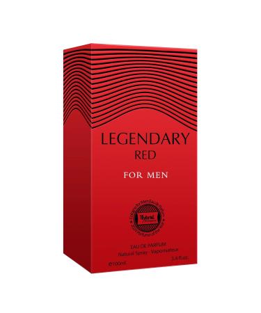 Hybrid & Company Legendary Red For Men Eau De Parfum Vaporisateur Natural Spray 3.4 Fl Oz LEGENDARY RED 3.4 Fl Oz (Pack of 1) - Buy Online on GoSupps.com