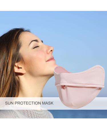 UV Face Mask for Women | UPF 50+ Sun Protection Breathable & Fast-Drying | Pink UV Protective Masks for Hiking - Buy Online on GoSupps.com