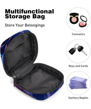 MUOOUM Menstrual Pad Bag - Stylish Zippered Storage for Tampons & Women's Essentials (Cat Glasses) - Lightweight Collection Bag for Women & Girls | 4.7x6.6 in - Buy Online on GoSupps.com