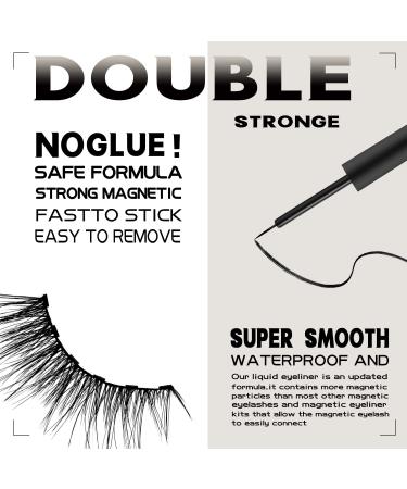 SEVENCROWN Magnetic Eyeliner Pen - Waterproof & Sweatproof - Compatible with Magnetic Eyelashes - 4 Count - Buy Online on GoSupps.com