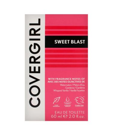 COVERGIRL Sweet Blast Eau de Toilette 2.0 Fl Oz (Pack of 2) 2 Fl Oz (Pack of 2) - Buy Online on GoSupps.com