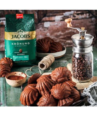  Jacobs Jacobs Kr nung Caff Crema Pack of 2 boxes of whole roasted coffee beans 1000 g - Buy Online on GoSupps.com