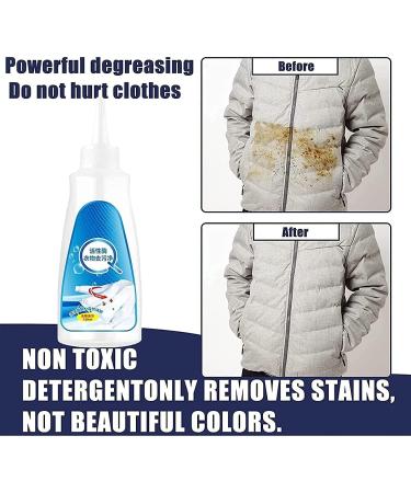 Active Enzyme Clothing Stain Remover Garment Stubborn Stain Cleaner Biological Enzyme Laundry Detergent Clothes Oil Stain Remover for Most Types of Clothes (3pcs) - Buy Online on GoSupps.com