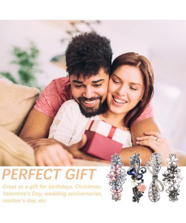 4Pcs Vintage Metal Leafy Hair Barrette Set for Women & Girls | Retro French Hair Clips - Buy Online on GoSupps.com