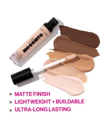 Wet n Wild Megalast Incognito Concealer - Full Coverage Matte Finish Moisturizing with Shea Butter | Shop Now for Medium Honey Shade - Buy Online on GoSupps.com
