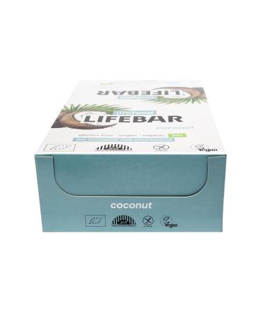 Buy Lifefood Lifebar Energieriegel - Vegan Gluten-Free Sugar-Free Coconut Sports Bar (15 Pack) | Organic Lactose-Free Energy Snack - Buy Online on GoSupps.com