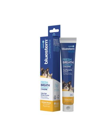 Dog Toothpaste: Chicken Flavour Tooth Paste for Dogs. Teeth Brushing Cleaner Pet Breath Freshener Oral Care Dental Cleaning Kit. Tartar & Plaque Remover Brushes Chicken Flavour No Brush