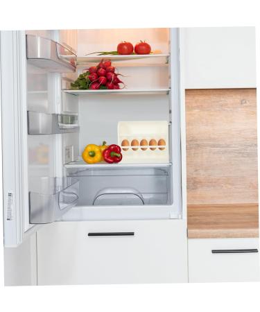 Yardenfun Egg Storage Box Egg Holder for Fridge 3- Layer Egg Storage Container Reusable Egg Holder Crisper Dog White 25.5X21.5X10CM - Buy Online on GoSupps.com