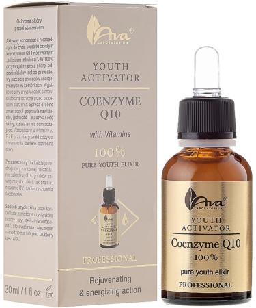  Ava Laboratorium YOUTH ACTIVATOR Coenzyme Q10 30ml - Buy Online on GoSupps.com