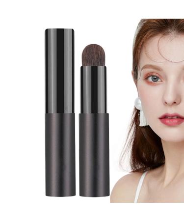 Lip Brush for Lipstick Lip Smudge Brush with Lid - Portable Brush Lip Gloss Makeup Brush Makeup Applicator Eyeshadow Brush for Women Girls