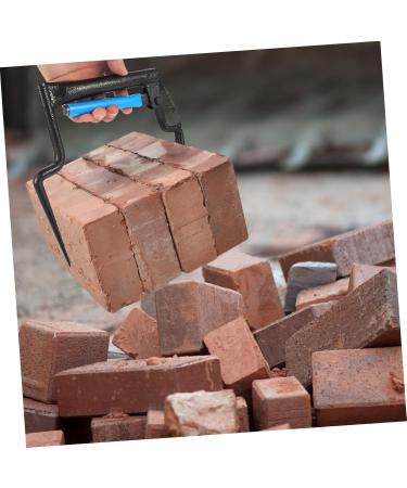 Veemoon Brick Tong Tools Brick Block Carrier Pliers Brick Block Tongs Brick Lifting Clamp Brick Tongs Heavy Metal Brick - Buy Online on GoSupps.com