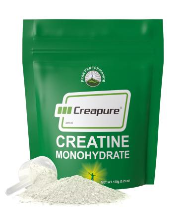 Creapure Creatine Monohydrate Powder. Ultra High Purity German Made Creatine with Nothing Else Added at All. Pure and Unflavored for Men & Women. Zero Bloating No Sugar Vegan Friendly Supplement