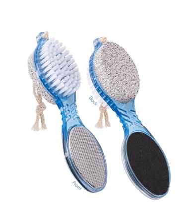 Vega Brosse pieds 4 en 1 la couleur peut varier Brosse de p dicure pour les pieds
