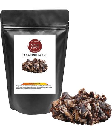 Spice Depot Tamarind Seedless Natural Imli Seedless Premiumn Quality Free P&P u.k (200 Gram) - Buy Online on GoSupps.com