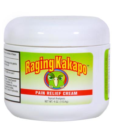 Raging Kakapo Pain Relief Cream - Sore Muscles Joint Pain - Histamine Dihydrochloride Capsaicin Emu Oil Arnica and More 1