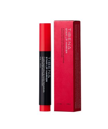 TIBENA Gala Red Lip Marker - Long Lasting Lip Stain, 0.1 Ounce - Smudge Proof Formula - Buy Online on GoSupps.com