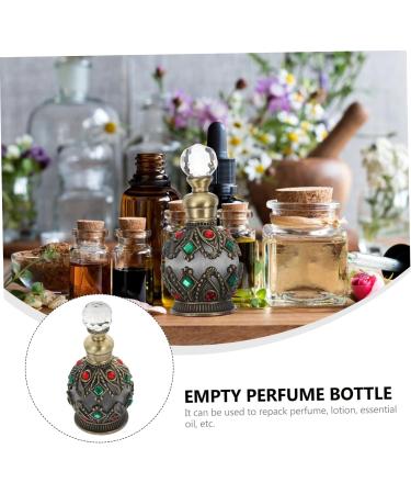 minkissy Essential Oil Bottle Aromatherapy Diffuser Bottle Ornament Container Talco Perfumado Para Mujer Decorative Perfumes Perfume Dispenser Spray Bottle Glass Bottle Crystal Travel 8.3x3.5cm Bronze - Buy Online on GoSupps.com