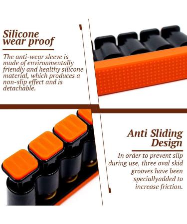 DILIMI Finger Strengthener - Hand Grip Trainer for Musicians, Athletes & Physical Therapy - Orange - Buy Online on GoSupps.com