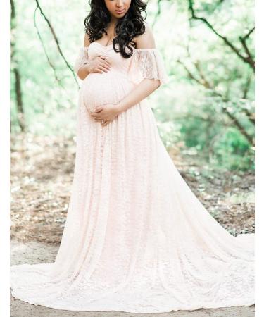 Maternity Photography Props Dress for Elegant Party - XL White - Buy Online on GoSupps.com